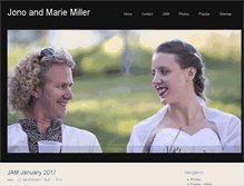 Tablet Screenshot of jonomiller.com
